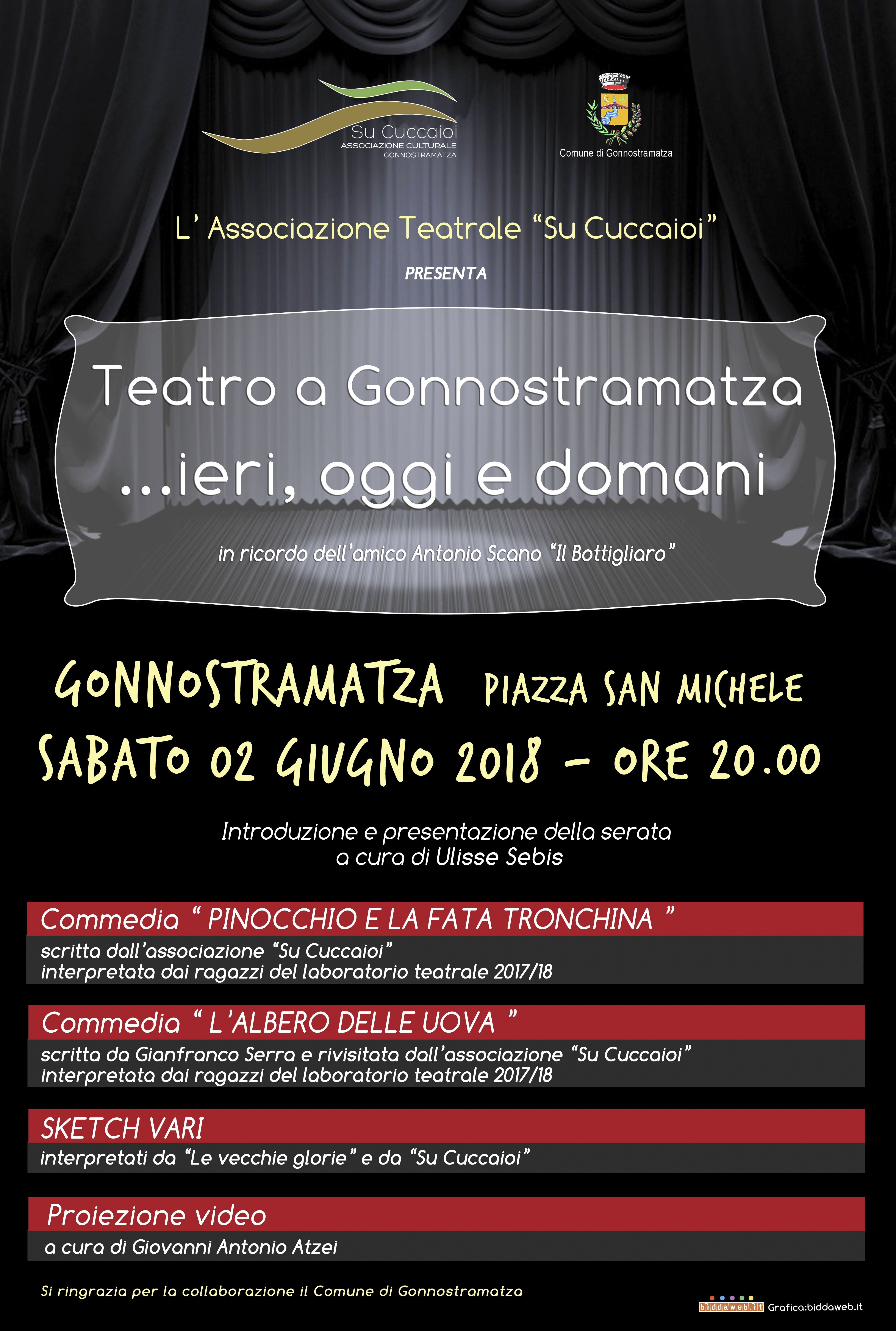 Locandina Teatro Giugno 2018