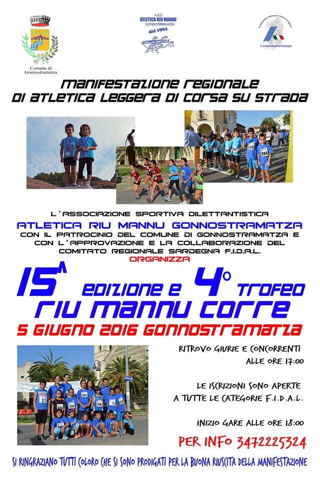 XV° Edizione e IV° Trofeo RIU MANNU CORRE