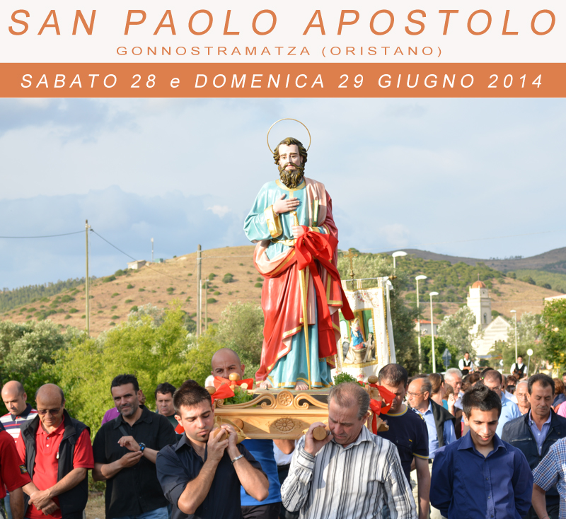 San Paolo Apostolo - Sabato 28 e Domenica 29 Giugno