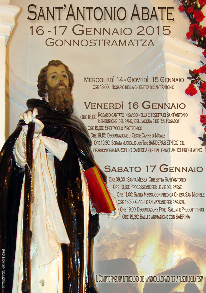 Sant' Antoni de Su Fogu - 16 e 17 Gennaio 2015