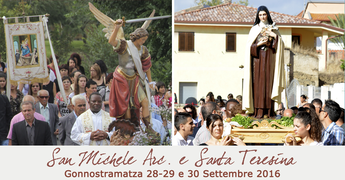 San Michele Arc. e Santa Teresina 28-29 e 30 Settembre 2016